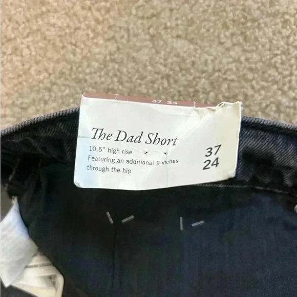 New with tag Abercrombie and Fitch the dad short high rise black shorts - Picture 5 of 7